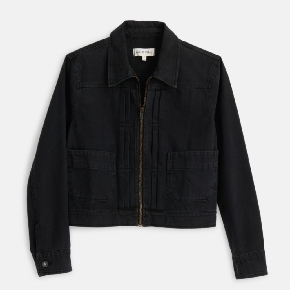 Alex Mill Black Denim Jacket